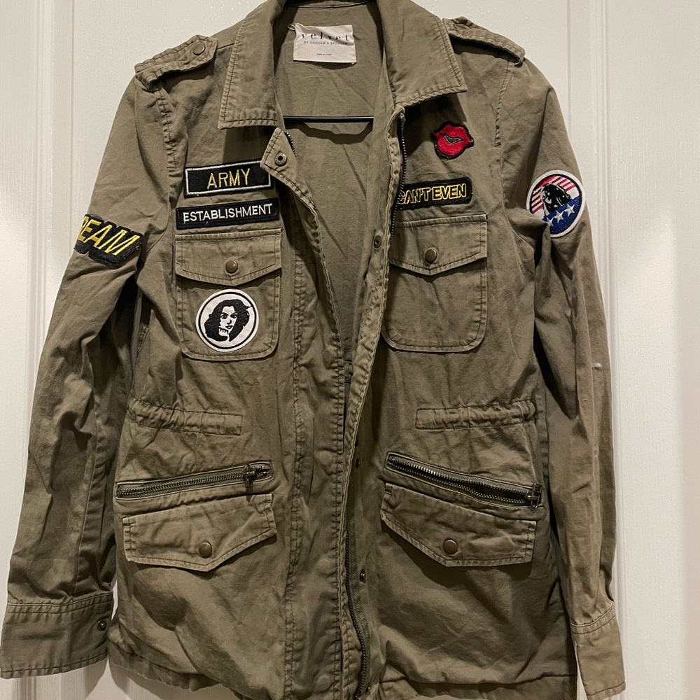 Velvet by Graham and Spencer Army Jacket